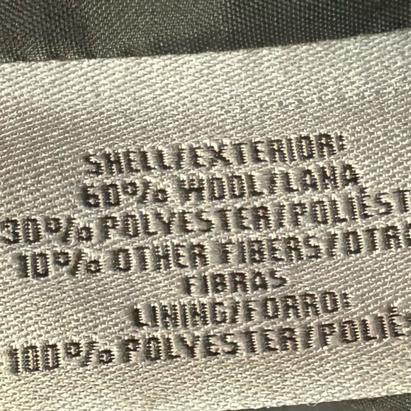 Inked & Faded Women’s Plaid Wool Heavy Coat Size XL Gray Brown Beige Winter Warm - Picture 11 of 12